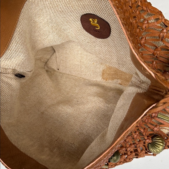 Rare G series Cole Haan handbag - Woven Leather - Picture 8 of 11